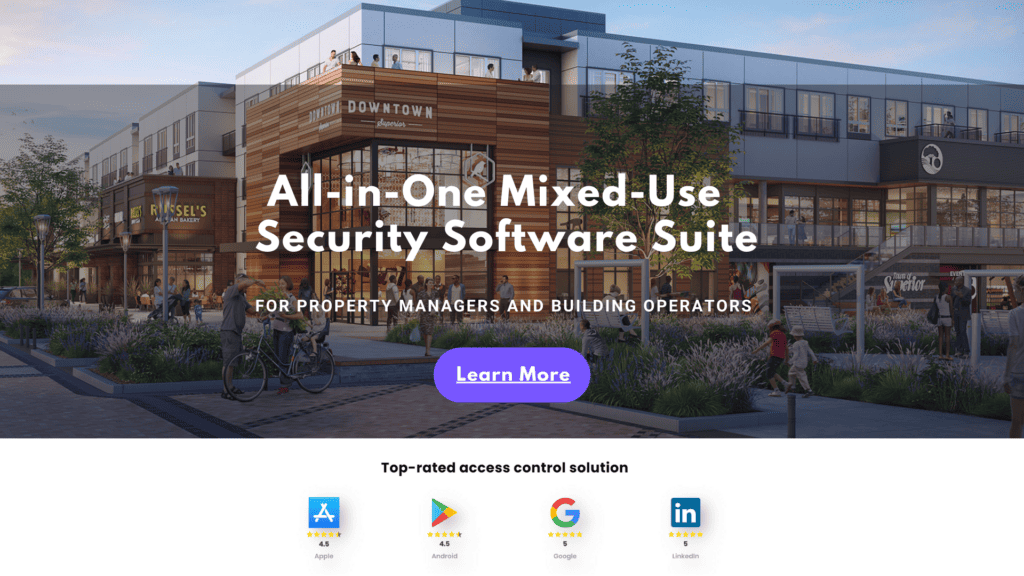 mixed use building security suite